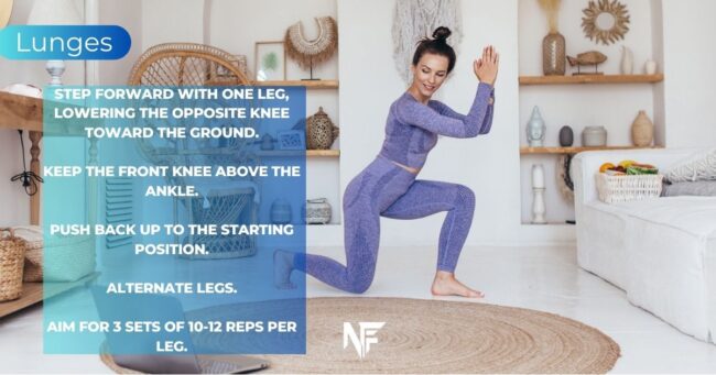 How to do Lunges: Exercises for Glutes