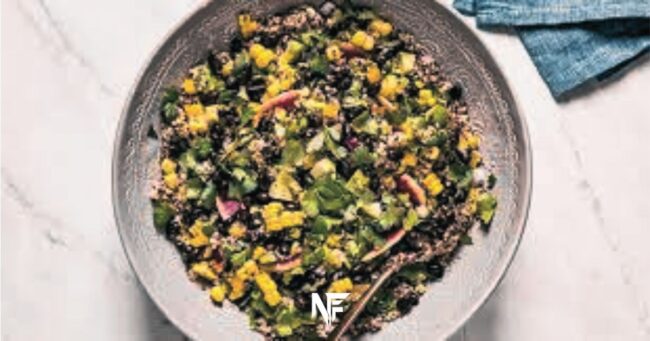 Meal Ideas: Quinoa and Black Bean Bowl with Avocado Salsa