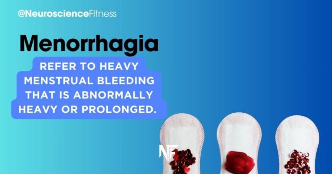 What are a heavy periods ( menorrhagia )?