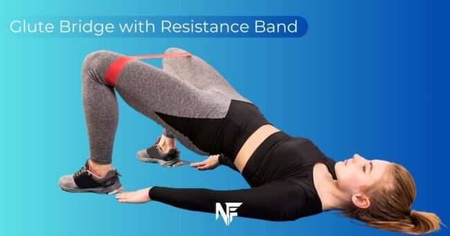 Glute Bridge with Resistance Band