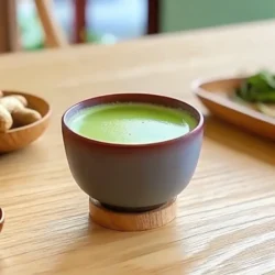 Japanese Mounjaro Tea Recipe with matcha, umeboshi, ginger, and kombu.